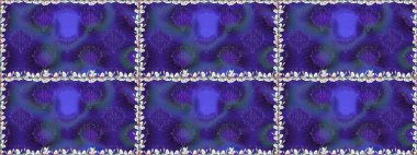 Sorunsuz vintage. Raster şirin kumaş deseni. Bahar Tema Dikişsiz desen arka plan rengi. Düz çiçek öğeleri tasarım.