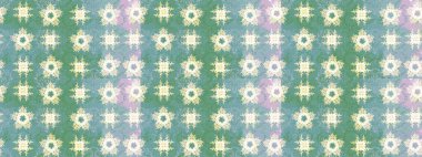 Raster illüstrasyonu. Noel stili. Yeşil renkte kar taneleri.