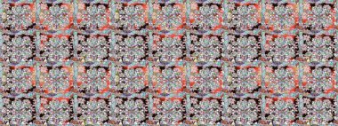 Şirin çiçekli, desenli, renksiz, nötr renklerde. Elle çizilmiş çiçek deseni (fayans). Tekstil için suluboya desensiz.