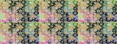 Tarafsız renklerde, altın elementlerle pürüzsüz bir desen. Şam tasarım için kusursuz desen.