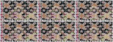 Nazik, sevimli çiçek arkaplanı. Gri renkli çiçekler. Raster çiçek desenli ve çiçekli..