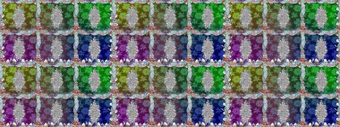 Sabıka fotoğraflarında, bebek kıyafetlerinde, duvar kâğıtlarında, paket kutularında falan kullanılabilir. Zarif, parlak ve kusursuz yeşil çiçek deseni tasarımı.