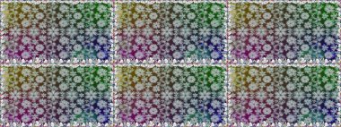 Raster çiçek izi. Çiçeksel gri, pürüzsüz desen. Klasik taslak çizimi.