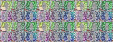 Modaya uygun kumaş deseni. Düz Çiçek Elementleri Tasarımı. Renkli Yaz Temalı Kusursuz Arkaplan. Sevimli çiçek raster deseni.