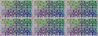 Çiçeksiz desenli arka plan. Gömlek baskısı için çiçek boyası. Gri renkli çiçekler.