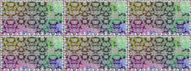 Sevgililer günü ve tebrik kartı konsepti için şık bir davetiye. Çiçek kompozisyonu, el boyası, hassas şablon. Manzaralı çiçek deseni. Üst görünüm, yumuşak gri renk tarzı.