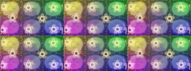 Kar tanesi raster arka planı. Kış menekşesi, nötr ve yeşil noel kar düz kristal element. Meteoroloji buz koleksiyonu. Xmas Frost kar taneleri izole edilmiş siluet sembolü. Raster çizimi..