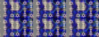 Eskiz arkaplan modeli. Vadinin çiçekleri mavi, gri ve mor renklerde. Suluboya, elle çizilmiş. Raster - stok.