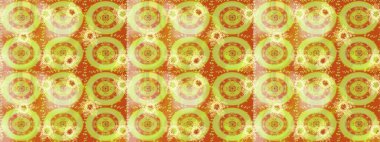 Kar Tanesi Mozaik ikonu. Grafiksel element dekorasyonu. Düz dizayn. Siluet kar tanesi işareti izole edilmiş sarı, turuncu ve nötr renkler. Raster skeci. Sembol kışı, donmuş, Noel, yeni yıl tatili