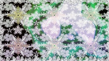 Raster illüstrasyonu. Tarafsız renklerde. Çiçek buketleriyle klasik tarzda kusursuz desen.