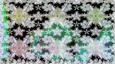 Çiçek arkaplan. Renkli, pürüzsüz desen. Tarafsız renklerde şirin tekstil tarzında. Çiçek duvar kâğıdı. Raster illüstrasyonu.