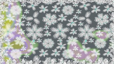 Raster stili kumaş deseni. Çiçekler suluboya desensiz.