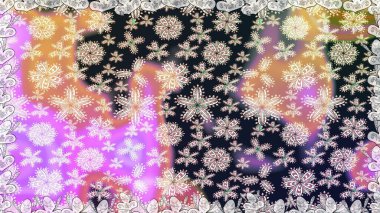 Raster Henna tarzı. Sınır Kızılderili çiçekli paisley patten. Kusursuz süs izi. Etnik Mandala havlusu. Tebrik kartı arkaplanı, boyama kitabı, arkaplan, tekstil için kullanılabilir.