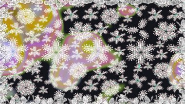 Raster deseni. Sanat, çiçek tarzına ilham verir ve arka plan bırakır. Karalama çiçekleri kusursuz desen. Gri el çizimi desen.