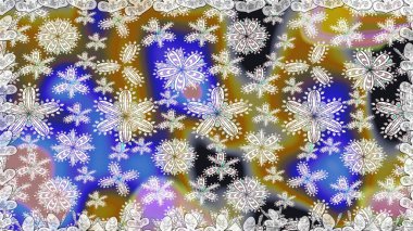 Güzel çiçek desenli küçük çiçek. Çiçekler, suluboya ile sorunsuz çiçek desenli. Raster desen.