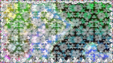 Çiçekli güzel suluboya desen. Gri renklerde. Raster illüstrasyonu.