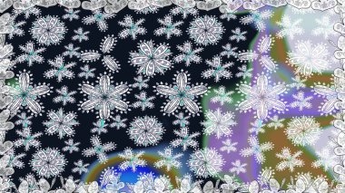 Suluboya efekti. Raster desen. Botanik seamless modeli. Organik öğeleri.