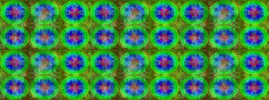 Raster illüstrasyonu. Kar Tanesi Simgesi. Kar tanesi yeşil, mavi ve kahverengi renklerde izole edilmiş. Raster illüstrasyonu.