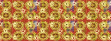 Raster illüstrasyonu. Kar Tanesi Mozaik ikonu. Düz dizayn. Sembol kışı, donmuş, Noel, yeni yıl tatili. Sarı, turuncu ve kahverengi kar tanesi işareti. Grafiksel element dekorasyonu.