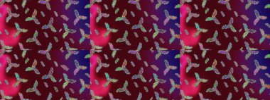 Güzel kar tanesi simgesi. Güzel kar tanesi simgesi web için basit Illustration. Raster resim. Renkli arka plan üzerinde izole sevimli kar taneleri.