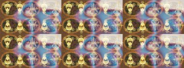 Raster Noel soyut renkli arka plan ve tatlı kar tanesi. Kar taneli altın renkler. Raster illüstrasyonu.