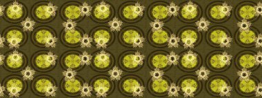 Xmas Frost kar taneleri izole edilmiş siluet sembolü. Meteoroloji buz koleksiyonu. Kar tanesi raster arka planı. Raster tasarımı. Kış yeşili, kahverengi ve sarı Noel Karlar düz kristal element.