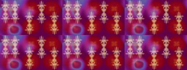 Raster illüstrasyonu. Kar taneli Noel arkaplanı. Kış soyut geçmişi. Raster Noel soyut renkli arkaplan ve tatlı kar tanesi.