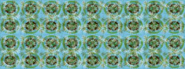 Renkli elementlerle Raster ilginç desen