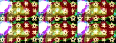 Raster. Xmas Frost kar taneleri izole edilmiş siluet sembolü. Kar Tanesi raster simgesi arka plan kırmızı, yeşil ve beyaz. Kış Noel 'inde kar bembeyaz kristal element. Meteoroloji buz koleksiyonu.