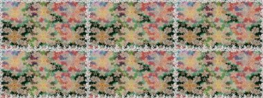 Kusursuz Vintage Çiçek Deseni. Raster Kalça dokusu deseni.