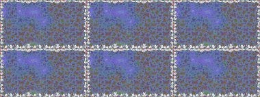 Basit bir şekilde. Kelebek görüntüsü. Çiz, çiz, çiz. Tropikal kelebek deseni mavi renklerde. Raster illüstrasyonu.