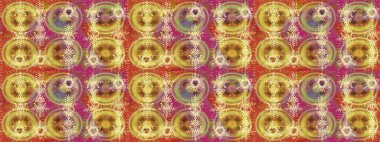 Raster sarısı, pembe ve bej kar tanesi izole edilmiş. Renkli kar taneleri Raster çizimi. Güzel kış süsleri..