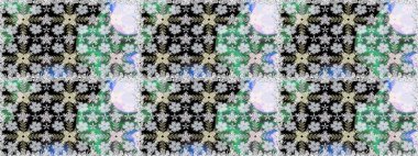 Varicoloneutral raster pürüzsüz illüstrasyon. Bir sürü nötr ve soyut çiçekli tropikal desenler. Küçük çiçekte sevimli çiçek deseni var..