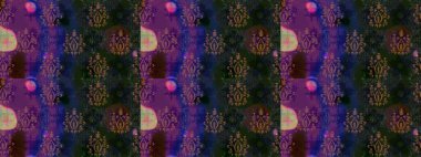 Çiçek desenli çizim. Raster illüstrasyonu. Asya tekstil tarzında. Gri renkli çiçekler. Raster illüstrasyonu.