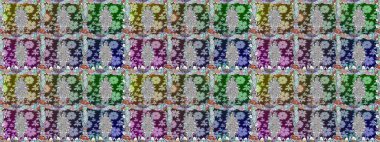 Renkli Bahar Temalı Kusursuz Arkaplan. Şirin çiçek elementleri. Düz Çiçek Elementleri Tasarımı. Raster illüstrasyonu. Kusursuz desenli. Moda desenli..