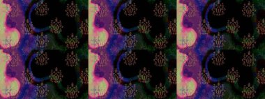 Siyah renklerde. 3D çiçekler, eskiz. Raster illüstrasyonu.