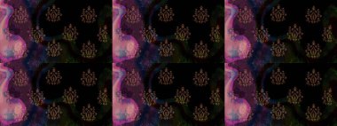 Çiçekli karalama şeklinde Raster çiçek deseni. Siyah renkli çiçekler. Yumuşak, bahar çiçekli arka plan.