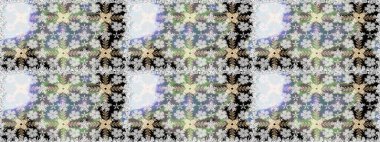 Rasterleştirme Trendy kumaş deseni. Şirin çiçekler. Kesintisiz çizgi deseni.