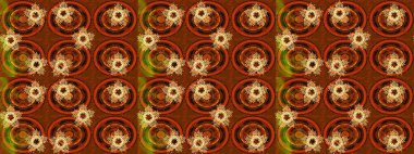 Kar tanesi süsleme deseni. Kar taneleri arka planda. Kar taneleri deseni. Renkli arka planda izole edilmiş kar tanelerinin düz tasarımı. Raster illüstrasyonu.