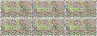 Davetiye, kart ve parmak izi için basit kadınsı bir model. Kusursuz. Raster illüstrasyonu. Gri arka planda kelebek.