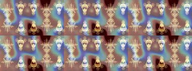 Renkli Yaz Temalı eskiz kalıbı. Güzel kumaş deseni. Düz Çiçek Elementleri Tasarımı. Yazdır. Güzel eskiz şekli. Raster çiçekli arka plan.