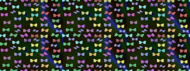 Kağıt, kumaş ve ambalaj için uygun. Raster çiçek desenli kelebek deseni. Gri renkli resimlerName.