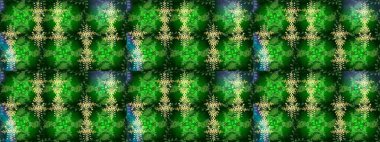 Tekstil için Lacy Fashion Print. Raster illüstrasyonu. Kumaş veya Duvar Kağıdı Tasarımı. Mandalas 'ın dekoratif dokusu. Folk Style. Stilize Çiçekler. Dantelli Kar Tanelerinin Etkisi.