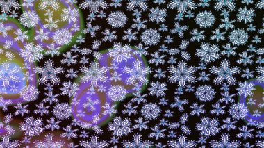 Klasik çiçek tasarımı elementleri. Siyah kıvırcık çiçekler siyah renkte şekillenir. Raster illüstrasyonu.