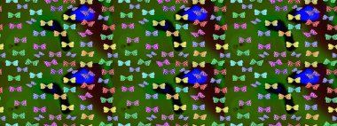 Duvar kağıtları, giysiler, erkekler ve kızlar için soyut çizim kalıbı. Raster. Kelebek deseni. Karala, karala, karala.