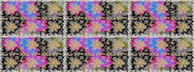 Süslü raster dekorasyonu. Gri renkli ve altın elementli altın desenli. Barok tarzında duvar kağıdı tasarımı için kusursuz damaske deseni arkaplanı.