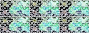 Eski usul. Renkli desenli kusursuz desenler, tarafsız çiçekler ve dekoratif elementler. Kumaş, tekstil, duvar kağıdı baskısı için. Raster illüstrasyonu. Kusursuz arkaplan.