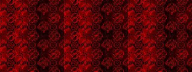 Sorunsuz çiçek deseni kaydırma kağıt, davet, el ilanı, afiş veya Web sitesi Web sitesi arka plan duvar kağıdı için kullanılabilir. Elle çizilmiş Raster resim. Parlak unsurları.