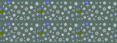 Raster illüstrasyonu. Moda baskısı. Çiçeğin suluboya çizimlerinin mükemmel deseni. Suluboya çizim kalıbı. Dekorasyon ve tasarım için güzel bir desen. Eski.