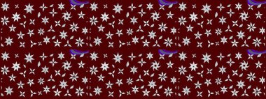 Raster illüstrasyonu. Küçük çaplı çiçeklerdeki basit şirin desenler. Tekstil veya kitap kapakları, imalat, duvar kağıtları, baskı, hediye paketi ve yapıştırma kitabı için çiçek eskiz geçmişi.